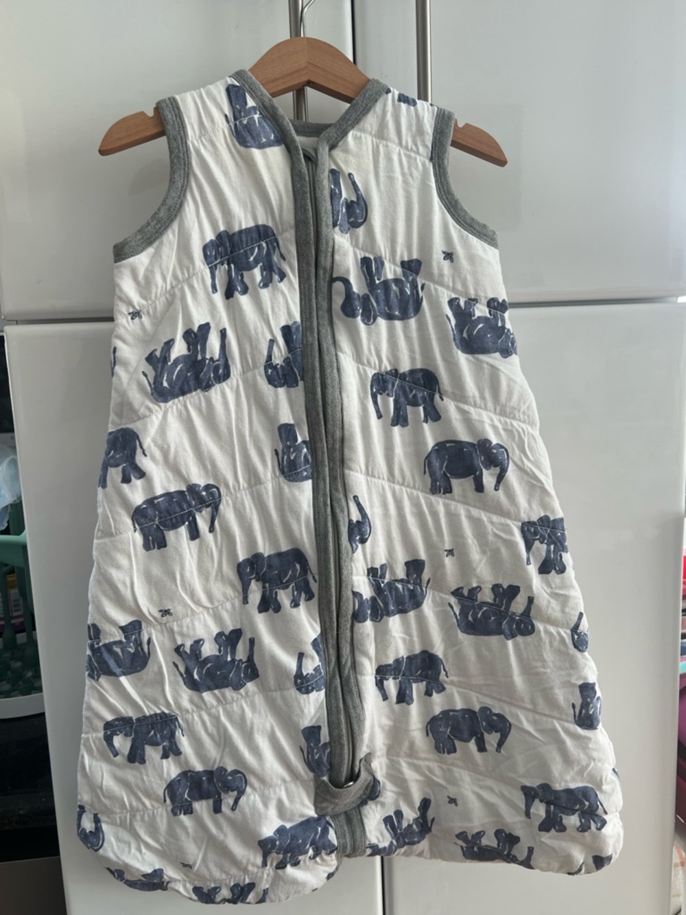 Burt’s Bees Beekeeper Organic Cotton Wearable Blanket Quilted Sleep Sack M 6-12m
